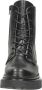 G-Star G Star Raw Kafey Hgh Lace Lea Veterboots Laarzen Met Veters Dames Zwart - Thumbnail 10