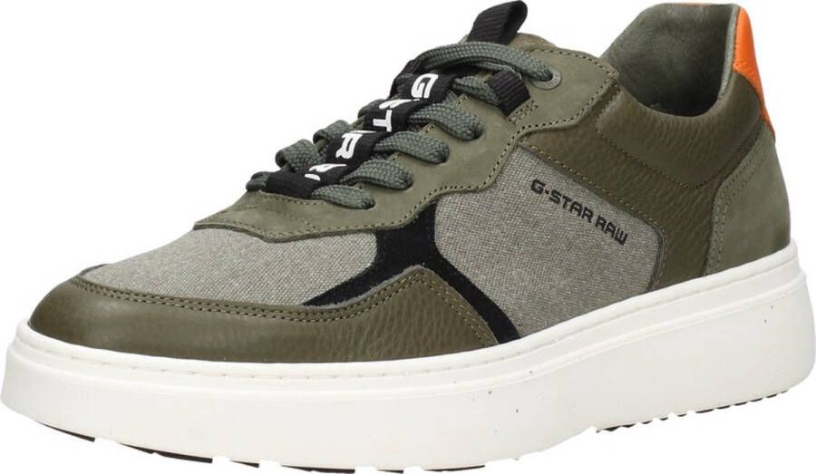 G-Star RAW Lash Tec M Lage sneakers Leren Sneaker Heren Groen