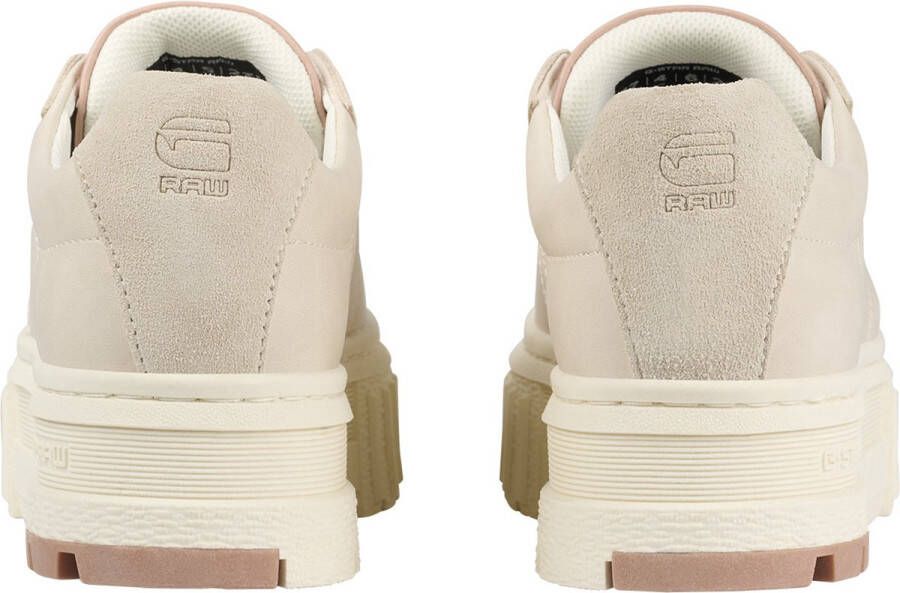 G-Star RAW Lhana Lage sneakers Leren Sneaker Dames Beige