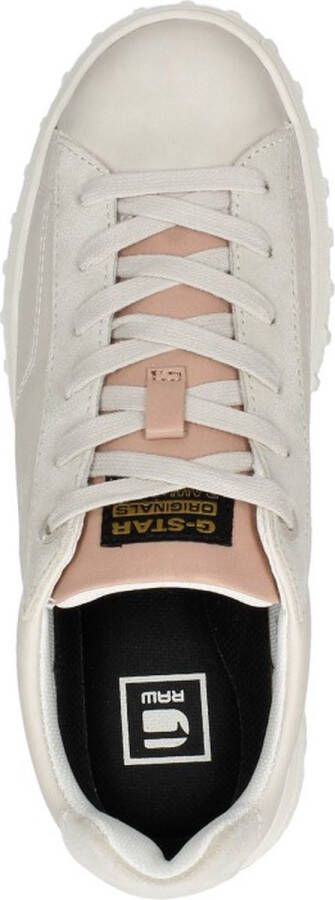 G-Star RAW Lhana Lage sneakers Leren Sneaker Dames Beige