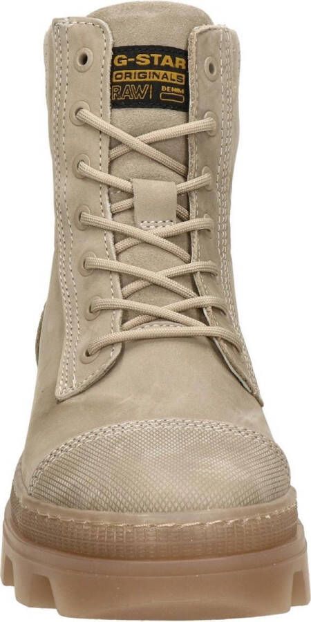 G-Star RAW Outdoor FAshion gorpcore bruin Tinten Noxer Hgh Nub W Veterboots Laarzen Met Veters Dames Camel - Foto 8