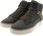 G-Star G Star Raw Ravond Mid Bsc Dnm M Hoge sneakers Leren Sneaker Heren Groen - Thumbnail 11