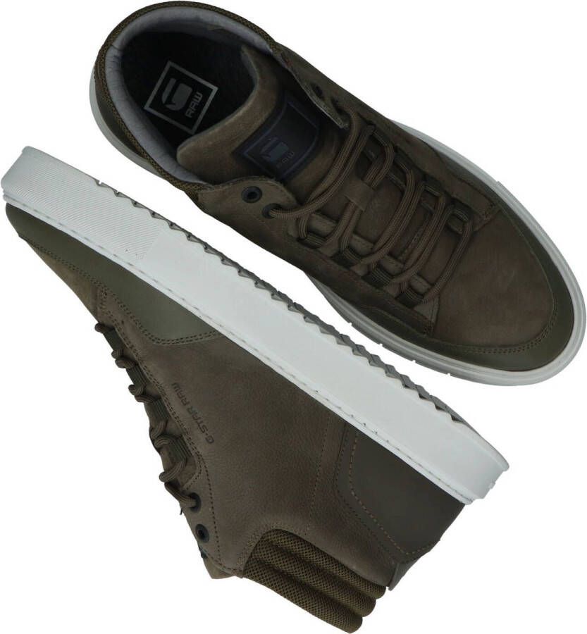 G-Star RAW Resistor Mid Bsc M Hoge sneakers Heren Groen