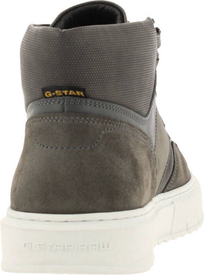 G-Star RAW Rocup Ii Mid Lea M Hoge sneakers Leren Sneaker Heren Grijs