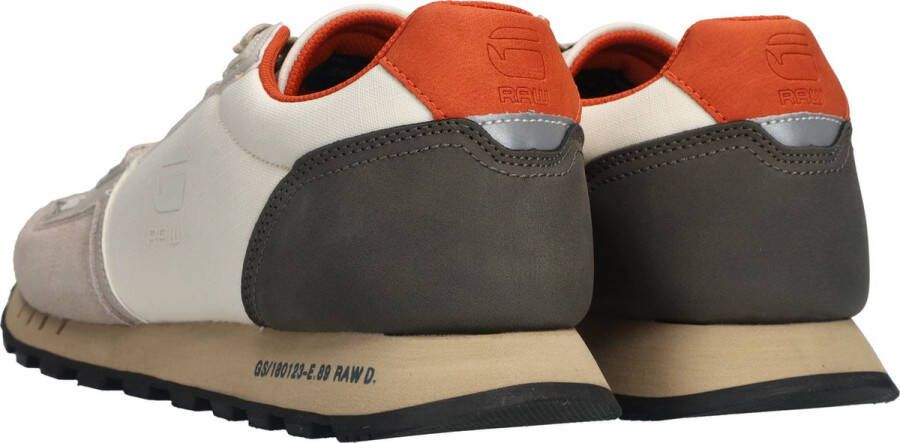 G-Star Raw Sneaker Male Offwhite Orange Sneakers