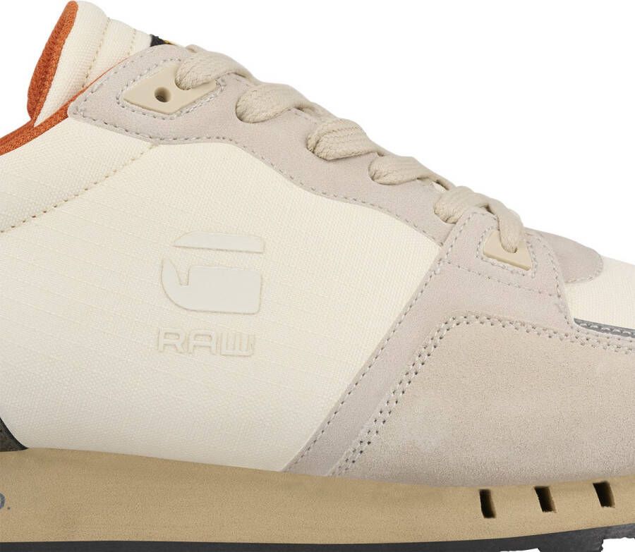 G-Star Raw Sneaker Male Offwhite Orange Sneakers