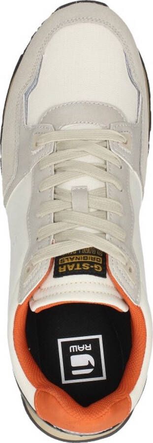 G-Star Raw Sneaker Male Offwhite Orange Sneakers