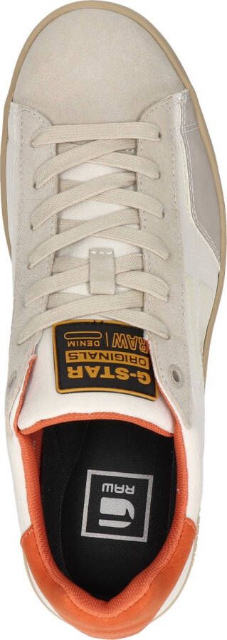 G-Star RAW Sneaker Male Offwhite Orange Sneakers