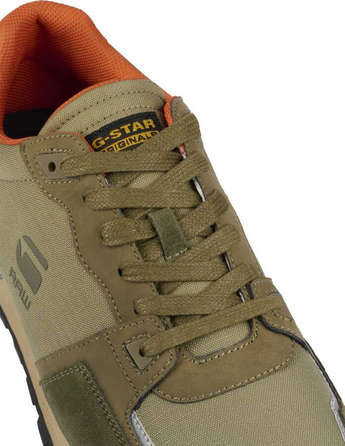 G-Star Raw Sneaker Male Olive Orange Sneakers