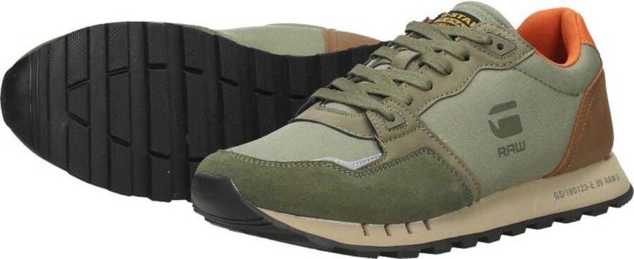 G-Star Raw Sneaker Male Olive Orange Sneakers