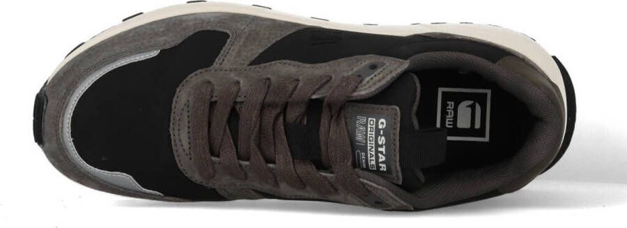 G-Star G Star RAW THEQ RUN TNL M suède sneakers zwart grijs - Foto 15