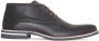 Gaastra Heren Nette schoenen Murray Mid Lea M Navy Blauw - Thumbnail 4