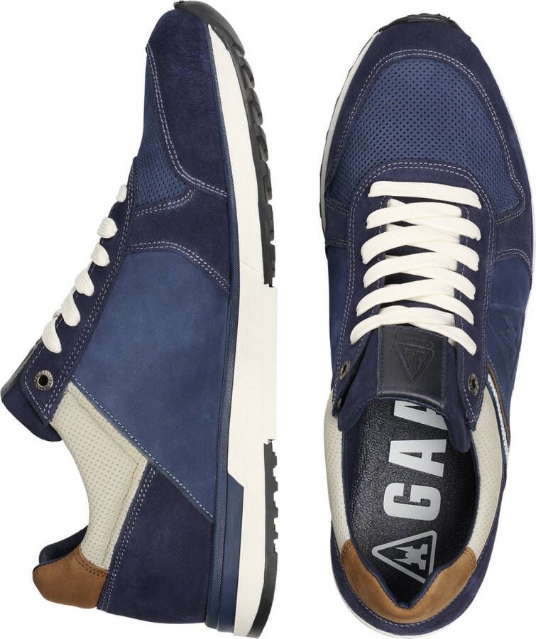 Gaastra Kevan Nub M Lage sneakers Heren Blauw