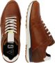 Gaastra Kevan Ctr Lage sneakers Leren Sneaker Heren Cognac - Thumbnail 10