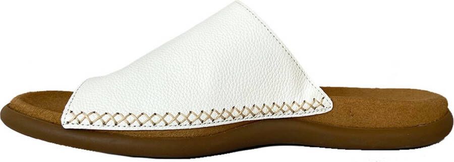 Gabor 03.700.21 Dames Slippers Wit