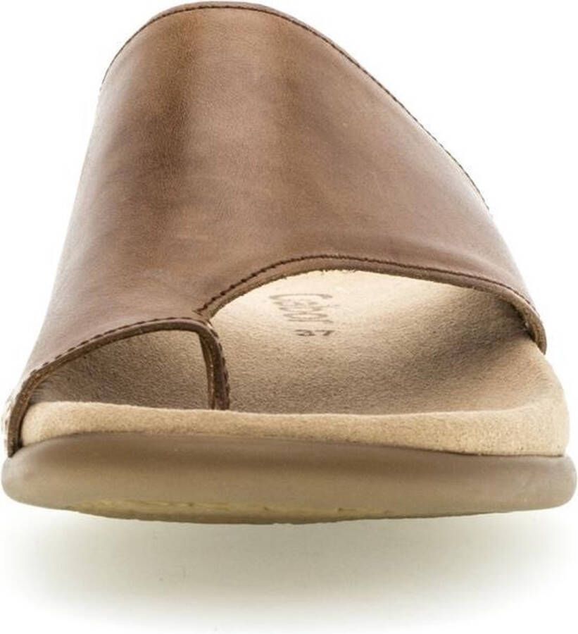 Gabor 03.700.24 Dames Slippers Bruin