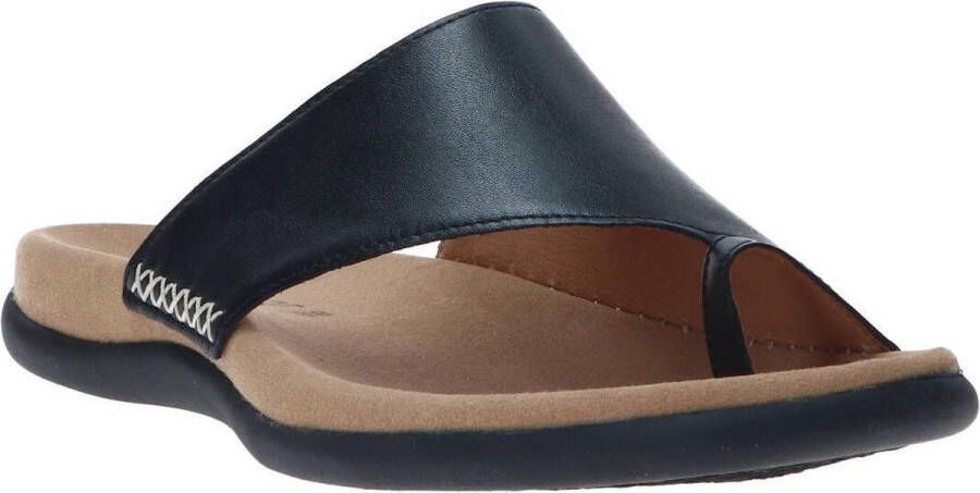 Gabor 03.700.27 Dames Slippers Zwart