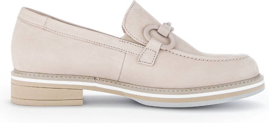 Gabor Suède Mocassins Comfortabel Stijlvol Beige Dames