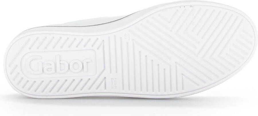 Gabor Damesloafer met Optifit Voetbed White Dames