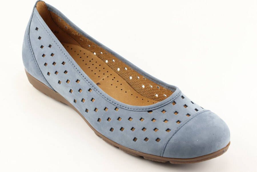 Gabor 24.169.10 dames ballerina blauw