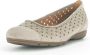 Gabor Comfortabele Ballerina Schoenen Gray Dames - Thumbnail 5