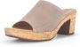 Gabor Elegante Hoge Hak Sandalen Beige Dames - Thumbnail 6