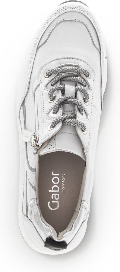 Gabor 26.478 Wit Zilver Sneaker