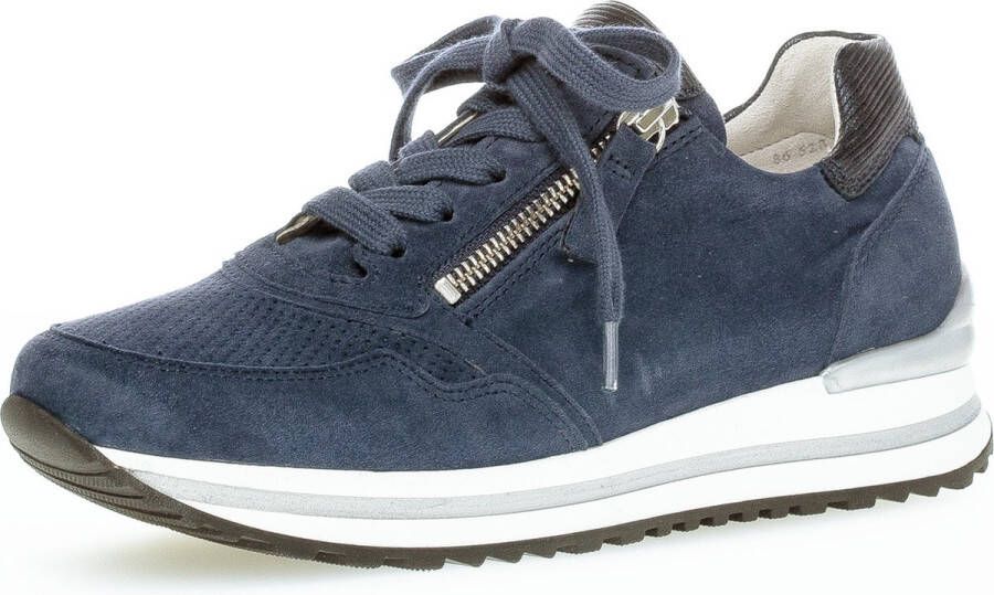 Gabor 26.528.26 Dames Sneakers Blauw