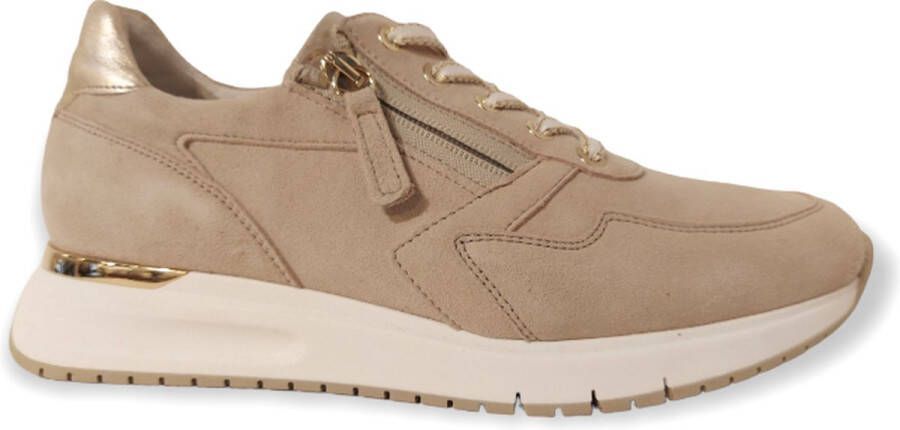 Gabor 448.1 Lage sneakers Dames Beige