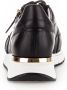 Gabor 448.1 Lage sneakers Leren Sneaker Dames Zwart - Thumbnail 8