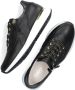 Gabor 448.1 Lage sneakers Leren Sneaker Dames Zwart - Thumbnail 9