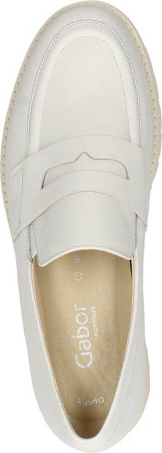 Gabor 453 Loafers Instappers Dames Wit