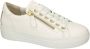 Gabor Witte Gouden Sneakers van geperst leer Multicolor Dames - Thumbnail 7