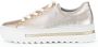 Gabor 496 Lage sneakers Leren Sneaker Dames Goud - Thumbnail 8