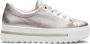 Gabor 496 Lage sneakers Leren Sneaker Dames Goud - Thumbnail 11