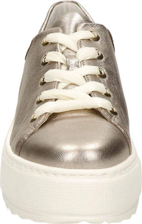 Gabor 496 Lage sneakers Leren Sneaker Dames Goud