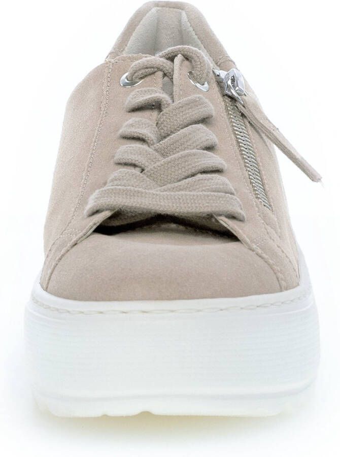 Gabor 498 Lage sneakers Dames Beige