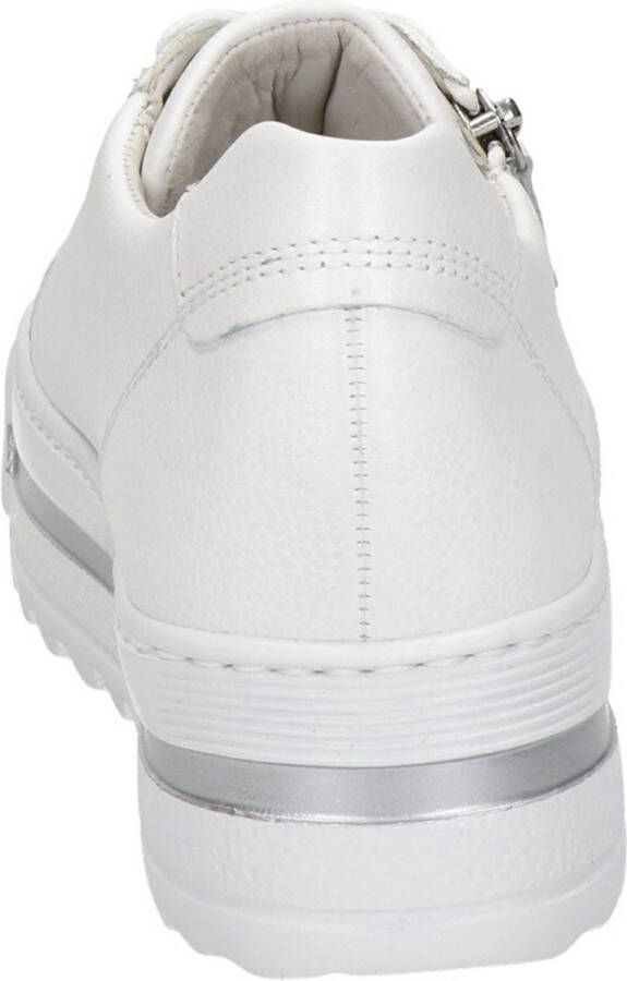 Gabor 498 Lage sneakers Leren Sneaker Dames Wit