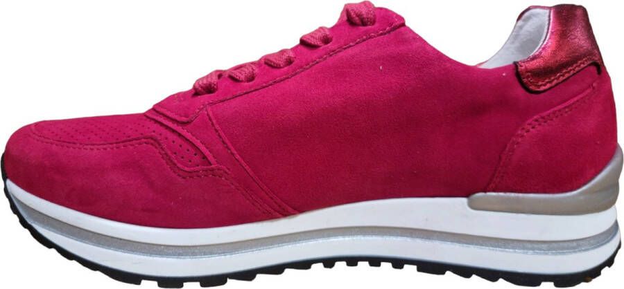 Gabor 528 Lage sneakers Dames Rood