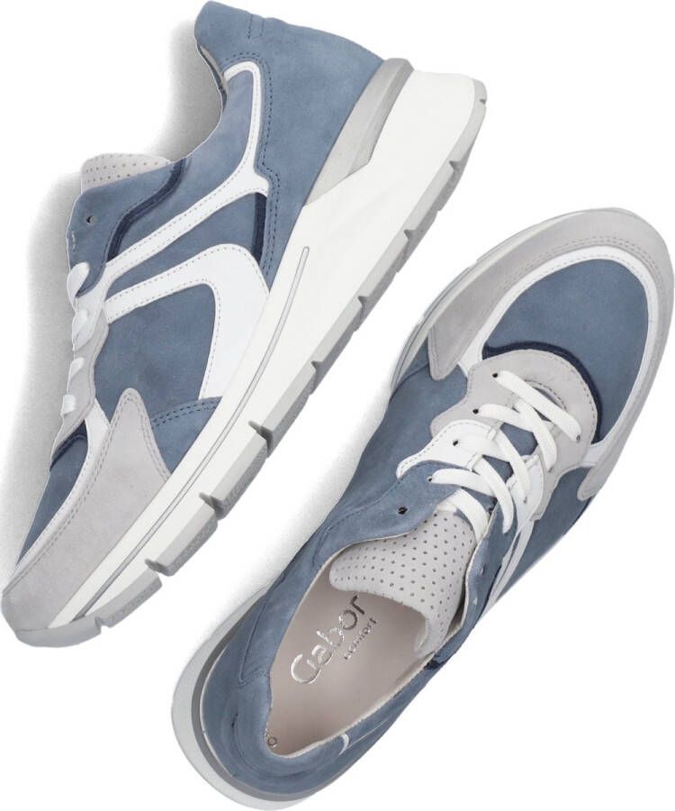 Gabor 585.1 Lage sneakers Dames Blauw