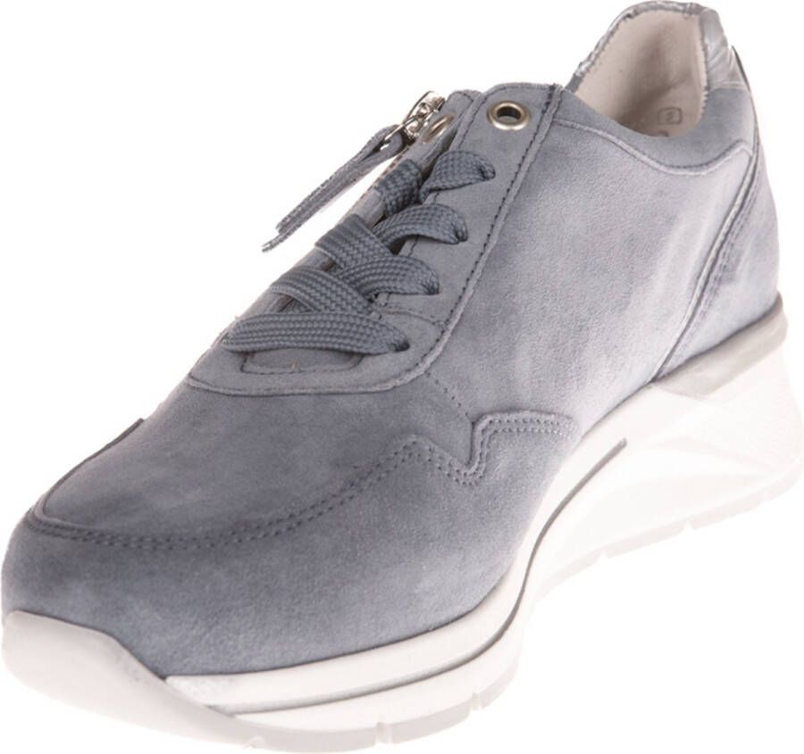 GABOR Lage Sneakers Dames 587 Maat: 36 Materiaal: Suède Kleur: Blauw - Foto 14