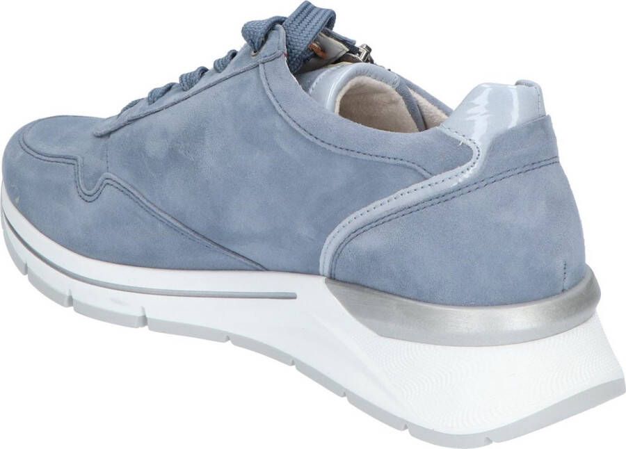 GABOR Lage Sneakers Dames 587 Maat: 36 Materiaal: Suède Kleur: Blauw - Foto 9