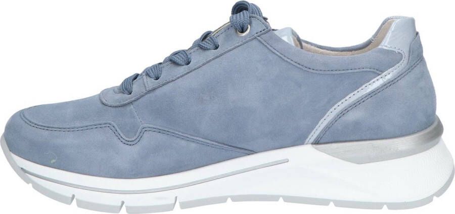 GABOR Lage Sneakers Dames 587 Maat: 36 Materiaal: Suède Kleur: Blauw - Foto 11