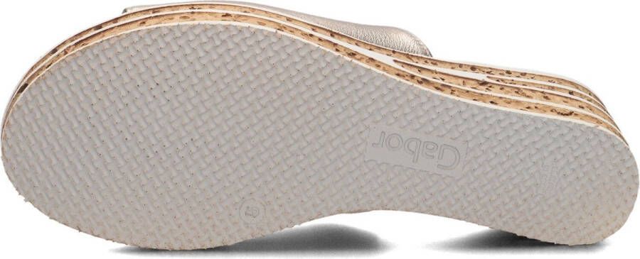 Gabor 650.1 Slippers Dames Goud