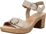 Bruin Tinten 764.1 Sandalen Dames Taupe - Thumbnail 7