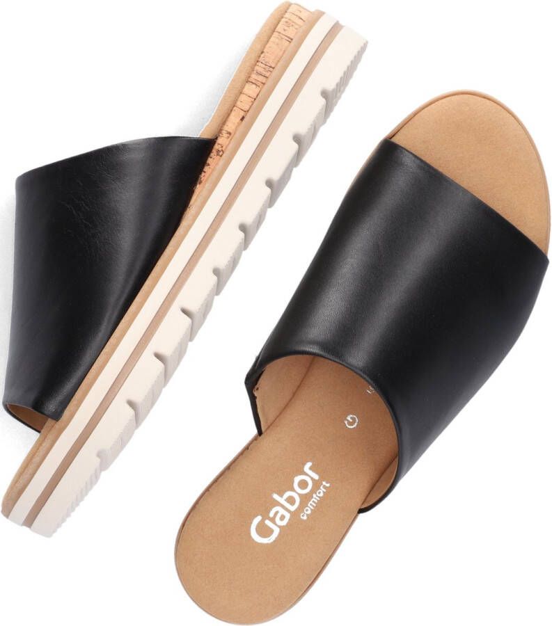 Gabor 770.1 Slippers Dames Zwart