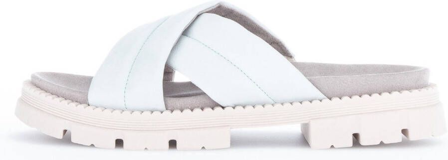 Gabor Comfortabele damesslippers Blue Dames