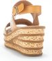 Gabor Dames Sleehak Sandalen Brown Dames - Thumbnail 4