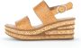 Gabor Dames Sleehak Sandalen Brown Dames - Thumbnail 6