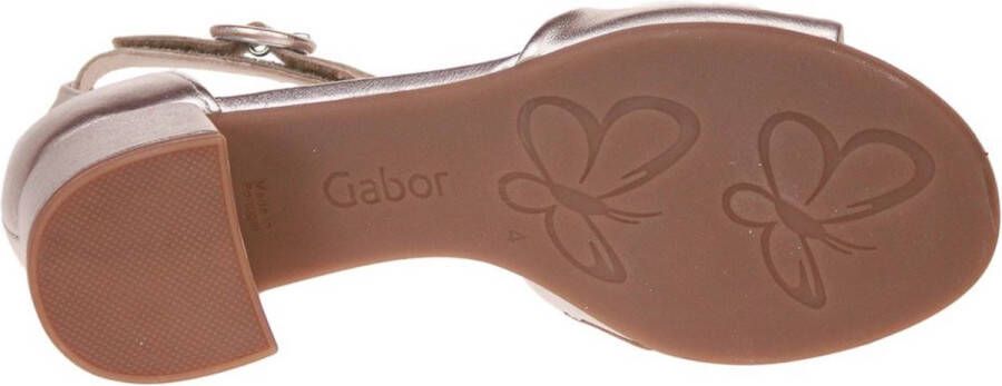 Gabor 902 Sandalen Dames Goud